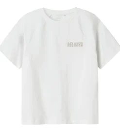 Name It T-shirt - NkmRob - Bright White