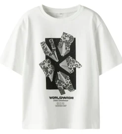 Name It T-shirt - NkmRon - Cloud Dancer