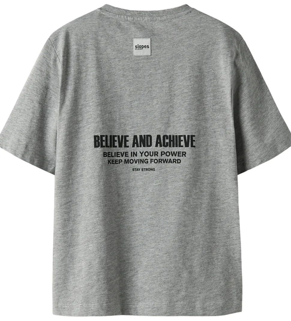 Name It T-shirt - NkmSeb - Grey Melange