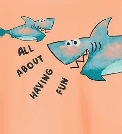 Name It T-shirt - NmmPjarrie - Peach Nectar