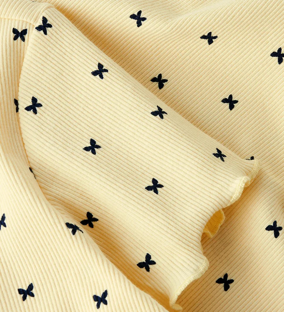 Name It T-shirt - Rib - NkfKarlia - Double Cream