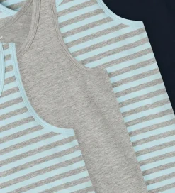 Name It Undertrøje - Noos - 4-pak - NkmTank - Aquamarine