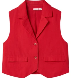 Name It Vest - NkfFalinnen - Kort - Chinese Red