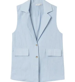 Name It Vest - NkfFalinnen - Chambray Blue