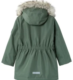 Name It Vinterjakke - NOOS - NkfMilla Parka - Agave Green