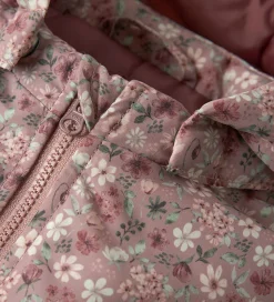 Name Vinterjakke - NbfMaxi - Woodrose/FLOWER