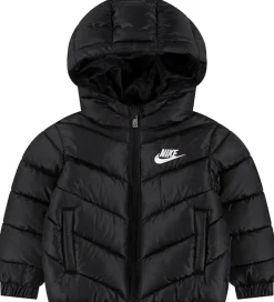 Nike Dynejakke - Puffer - Sort