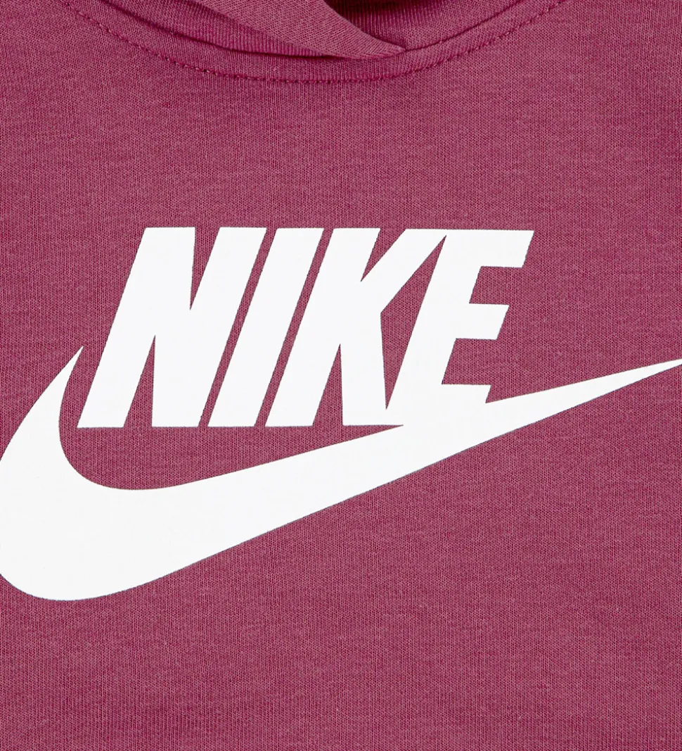 Nike Sweatsæt - Club - Sweet Beet