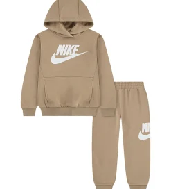 Nike Sweatsæt - Hættetrøje/Sweatpants - Hemp