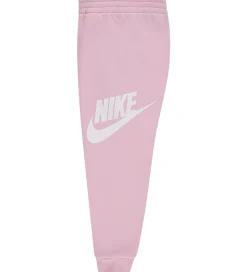 Nike Sweatsæt - Hættetrøje/Sweatpants - Mineral Soft Pink