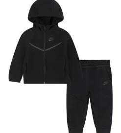 Nike Sweatsæt - Tech - Black