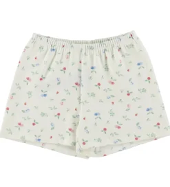 Petit Bateau Nattøj - 2-Delt - Marshmallow/Multicolor