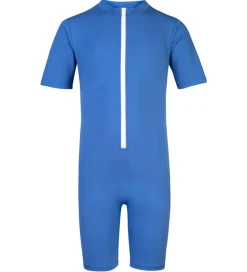 Petit Crabe Badeheldragt - Noe - UV50+ - Sapphire m. Kanin