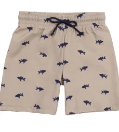 Petit Crabe Badeshorts - Alex - UV50+ - Sand Fish