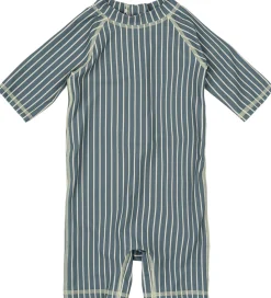 Petit Piao Badeheldragt - Blue Mirage/Off White