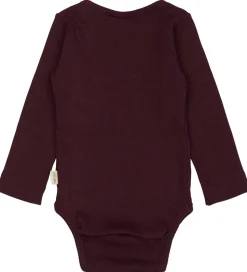Petit Piao Body l/æ - Rib - Modal - Dark Grape