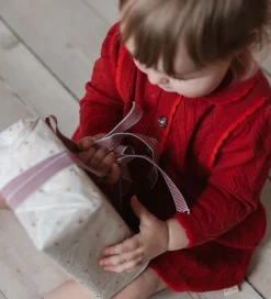 Petit Piao Kjole - Hulmønster - Strik - PPDaimi - Biking Red