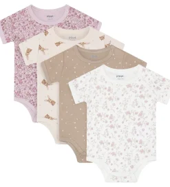 Pippi Baby Bodyer k/æ - 4-pak - Violet Ice