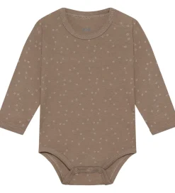 Pippi Baby Bodyer l/æ - 4-pak - Flint Stone