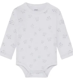 Pippi Baby Bodyer l/æ - 4-pak - Rainy Day