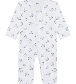 Pippi Baby Natdragter m. Fødder - 2-pak - Rainy Day