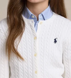 Polo Ralph Lauren Cardigan - Strik - Hvid