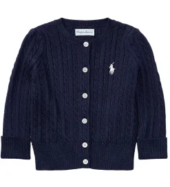 Polo Ralph Lauren Cardigan - Strik - Core Replen - Hunter Navy