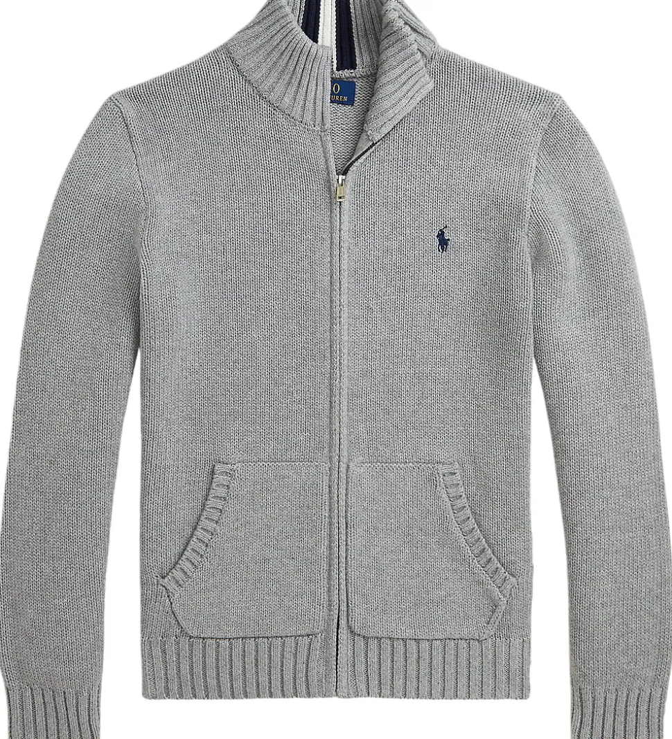 Polo Ralph Lauren Cardigan - Strik - Andover Heather