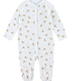 Polo Ralph Lauren Heldragt - Hvid/Pink m. Bamser