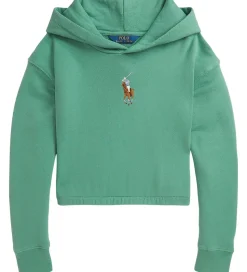 Polo Ralph Lauren Hættetrøje - Cropped - Grøn