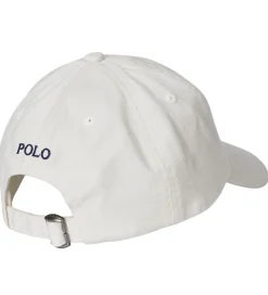 Polo Ralph Lauren Kasket - Sport - Hvid m. Bamse