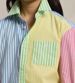 Polo Ralph Lauren Skjorte - Fun - Multifarvet m. Striber