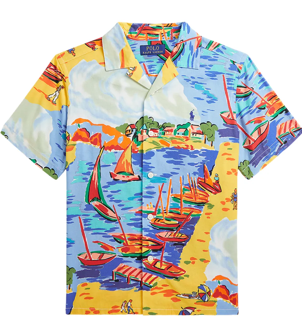 Polo Ralph Lauren Skjorte - Andy Camp - Multifarvet m. Strandpri