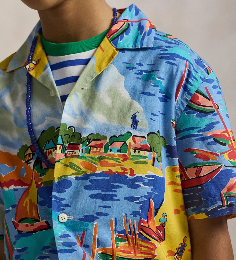 Polo Ralph Lauren Skjorte - Andy Camp - Multifarvet m. Strandpri