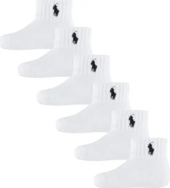 Polo Ralph Lauren Strømper - 6-pak - Classic - Hvid m. Navy