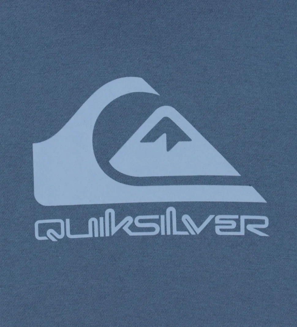 Quiksilver Hættetrøje - Comp Logo - China Blue