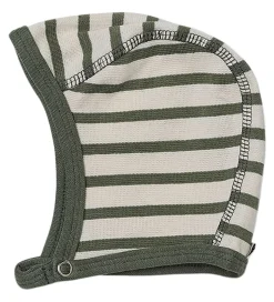 Racing Kids Babyhjelm - Turtle Green/Eggshell