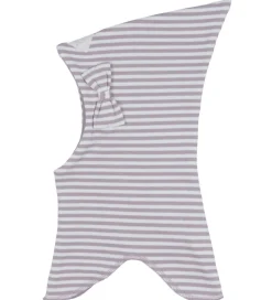 Racing Kids Elefanthue - 2-lags - Elderberry/Ivory m. Sløjfe