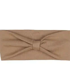 Racing Kids Pandebånd m. Sløjfe - 2-lags - Lysebrun