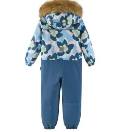 Reima Flyverdragt - Kipina - Frozen Blue m. Blomster