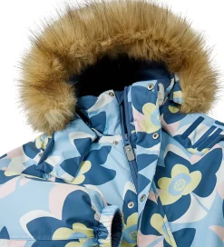 Reima Flyverdragt - Kipina - Frozen Blue m. Blomster