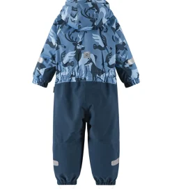 Reima Flyverdragt - Kurikka - Blue Ocean m. Print