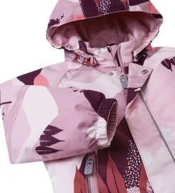 Reima Flyverdragt - Puhuri - Grey Pink m. Print