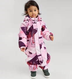 Reima Flyverdragt - Puhuri - Grey Pink m. Print