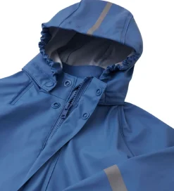 Reima Regntøj m. Seler - Tihku - PU - Denim Blue