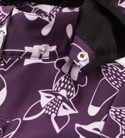 Reima Softshelldragt m. Fleece - Nurmes - Lilla m. Ræve