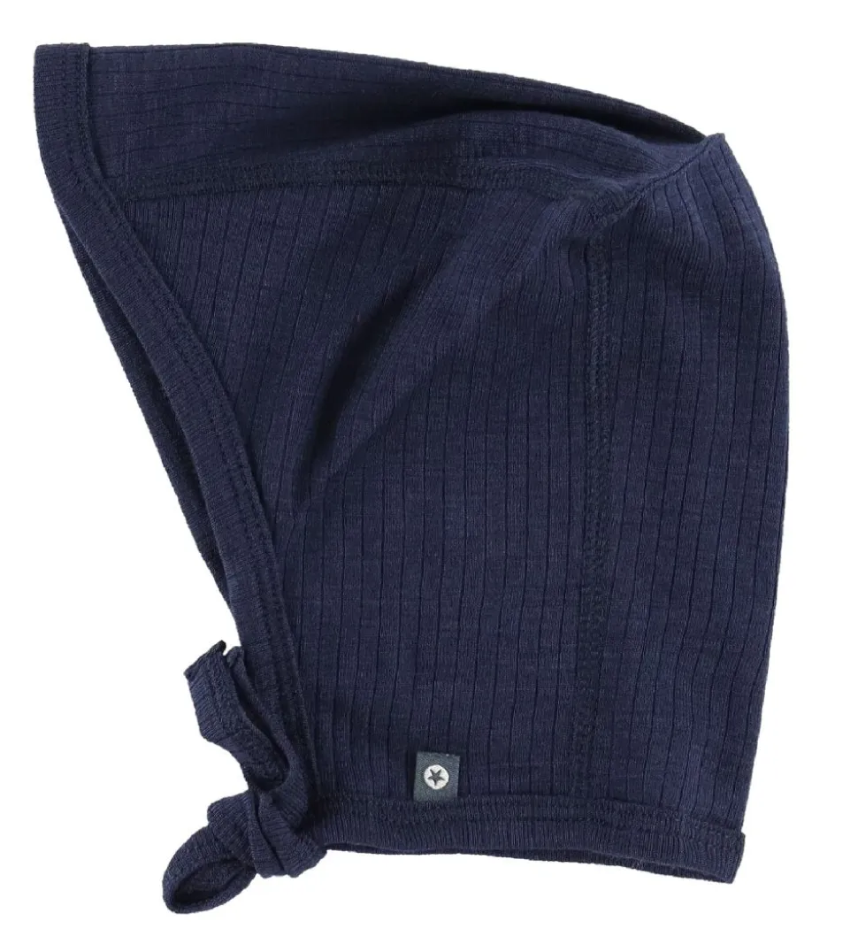 Smallstuff Babyhjelm - Uld - Navy