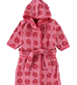 Småfolk Badekåbe - Sea Pink m. Æbler