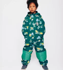 Småfolk Flyverdragt - Evergreen m. Køretøjer