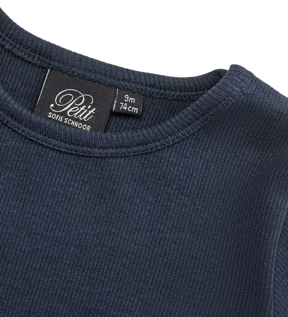 Sofie Schnoor Bluse - Rib - Arizona - Dark Blue